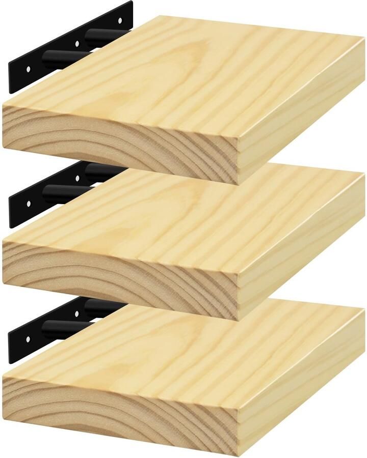 TheLau Stijlvolle Zwevende Wandplanken voor Decoratieve Toepassingen in Huis en Kantoor