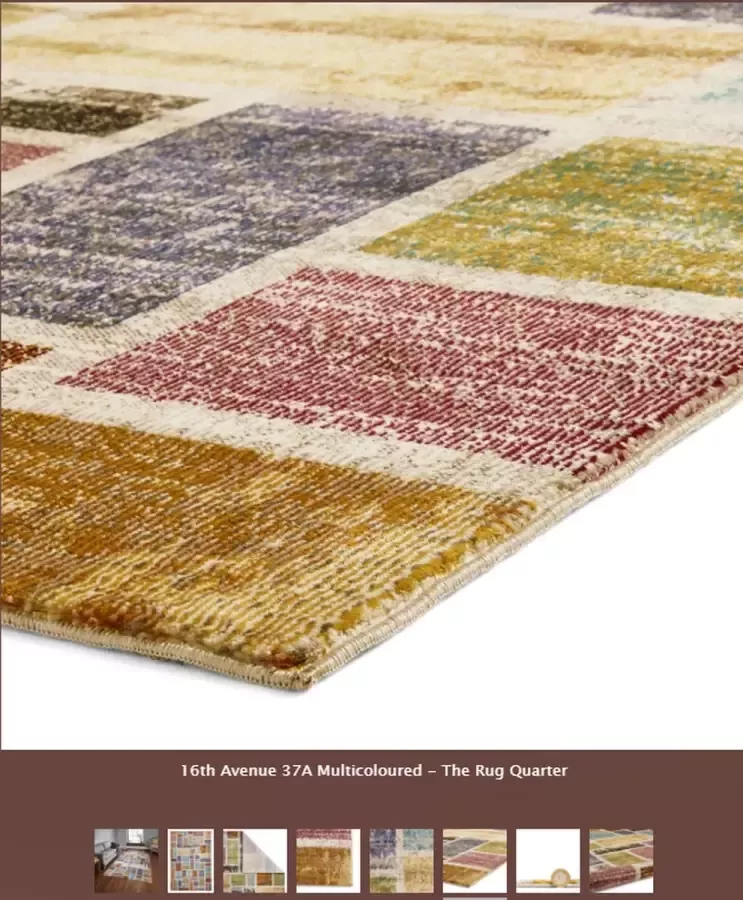 Think Rugs Vloerkleed 16th Avenue 37A Multicolor kleuren 120x170 cm