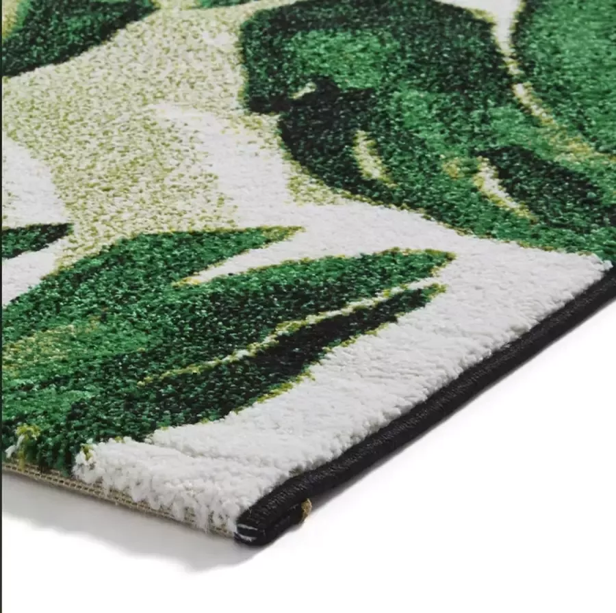 Think Rugs Vloerkleed 'Havana 8598' Groen Wit 80x150 cm