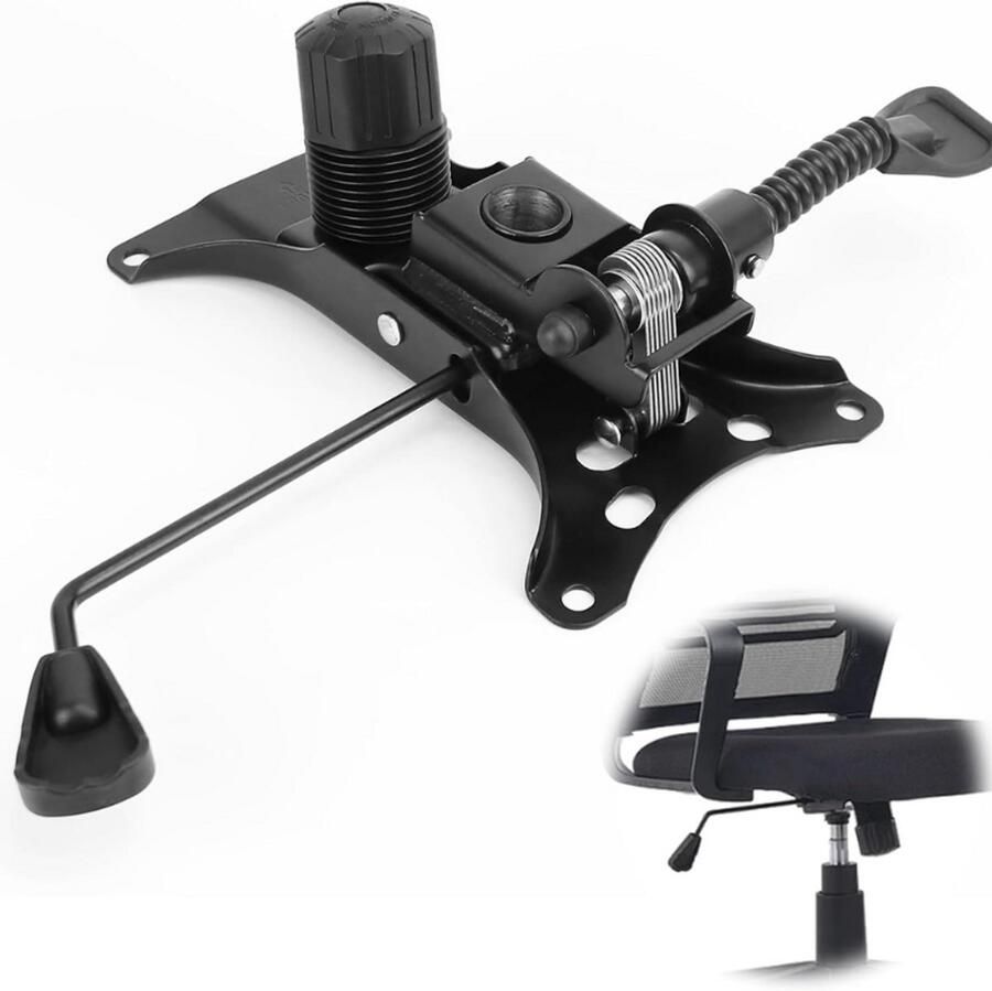 Thuys – Bureaustoel Basisplaat – Vervangingsmechanisme Kantelfunctie – Hoogte Verstelbaar – Met Vergrendelingshendel