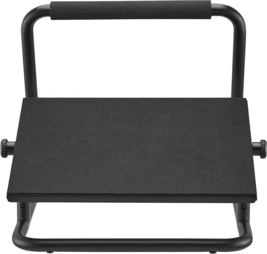 Thuys – Voetensteun Bureau – Voetenbankje Bureaur – Extra Comfortabel – Anti Slip – Zwart