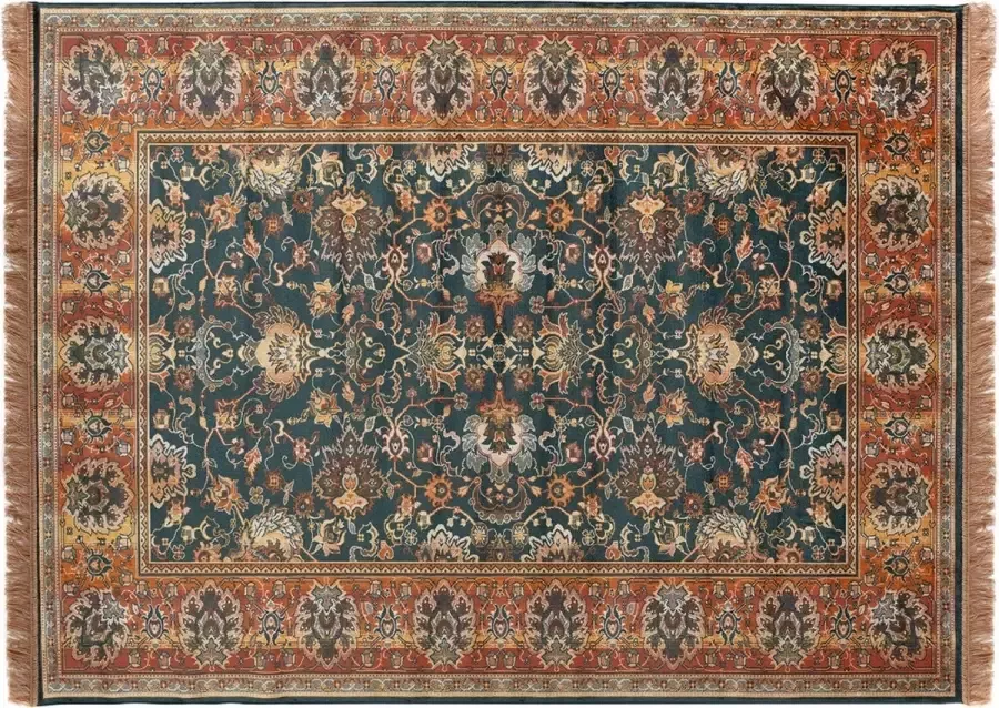Tier Vintage vloerkleed Chir Groen Oranje Groen Oranje Viscose 200 x 300 cm (L) - Foto 3