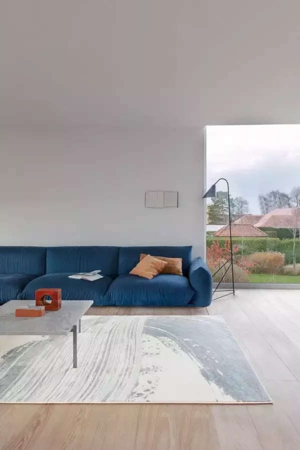 Timeless Creativity OSTA – Bloom – Tapijt – vloerkleed – polyester – blauw beige – 200x290