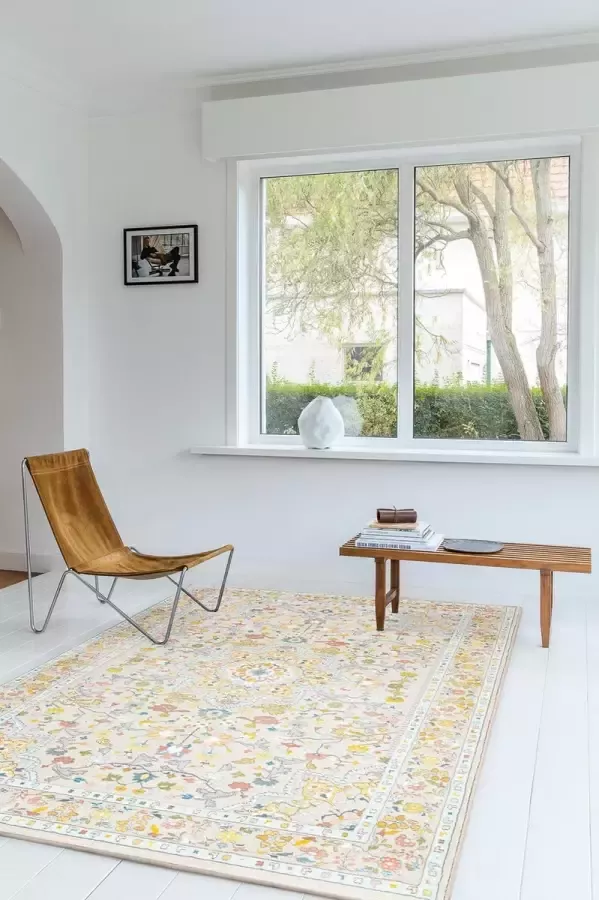 Timeless Creativity OSTA – Bloom – Tapijt – vloerkleed – polyester – multi beige – 135x200