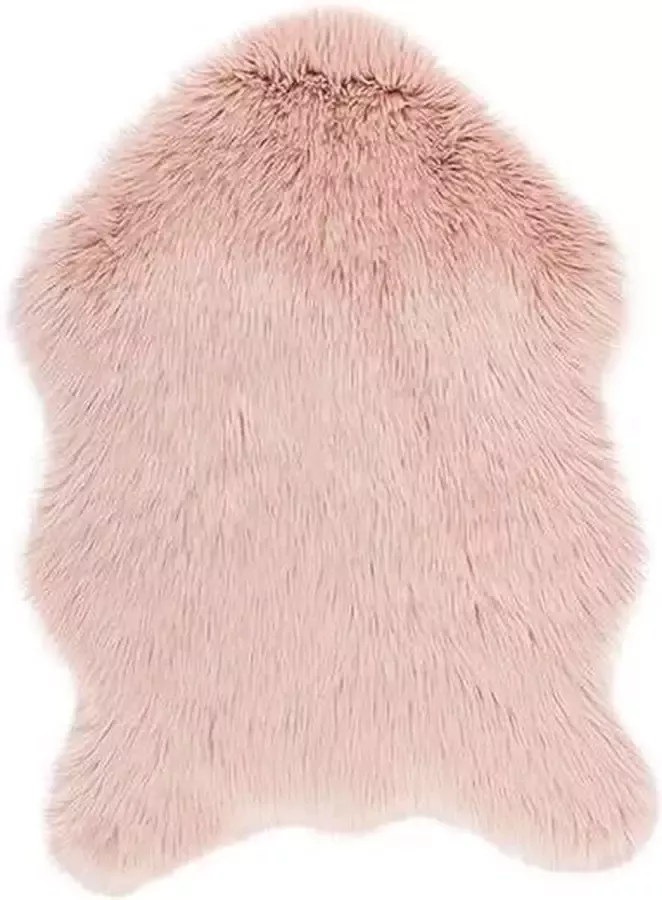 Tiseco Home Studio Schapenvacht Winter Wonderland Oud Roze