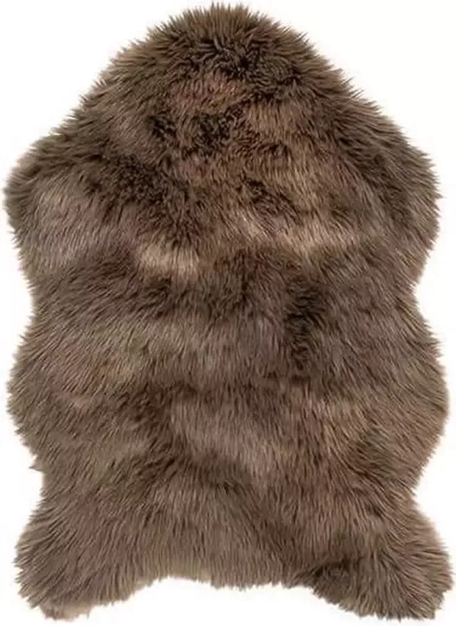 Tiseco Home Studio Schapenvacht Fluffy Taupe