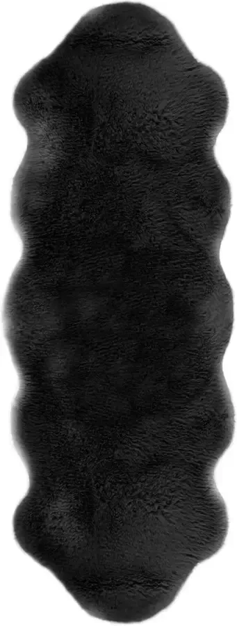 Tiseco Schapenvacht LAMBSKIN 60x180cm black