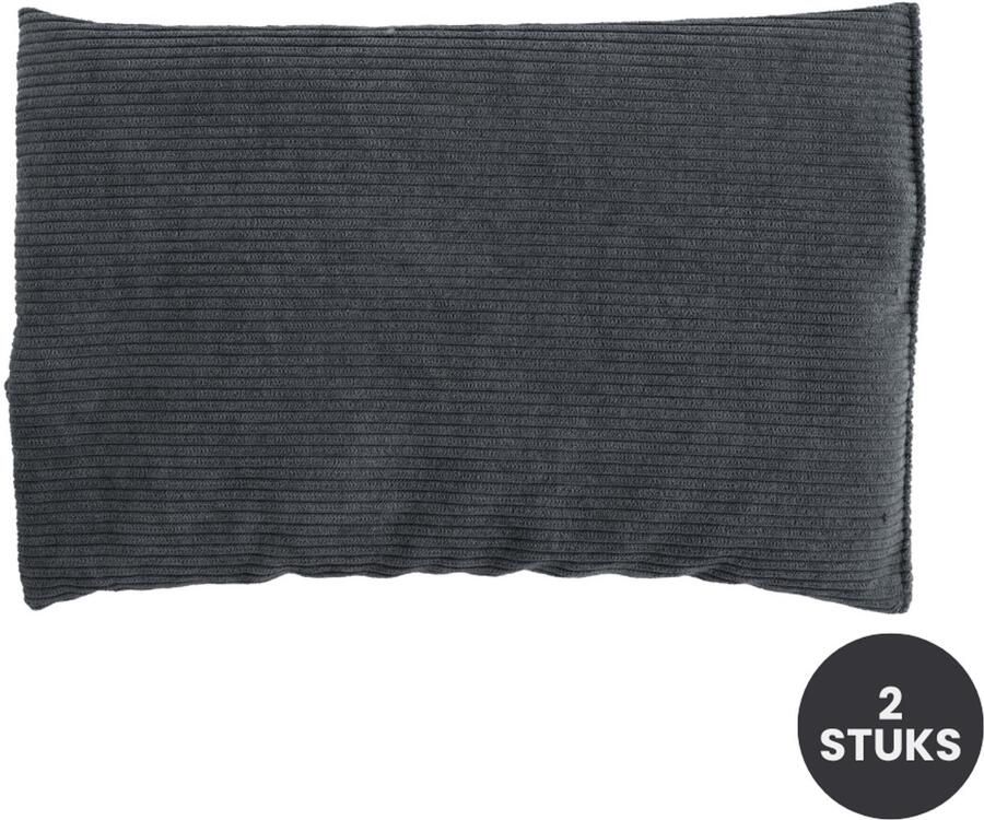 Tiseco Kussen met lavendel- en tarwevulling 2 stuks Warmte- en Koudecompress beige