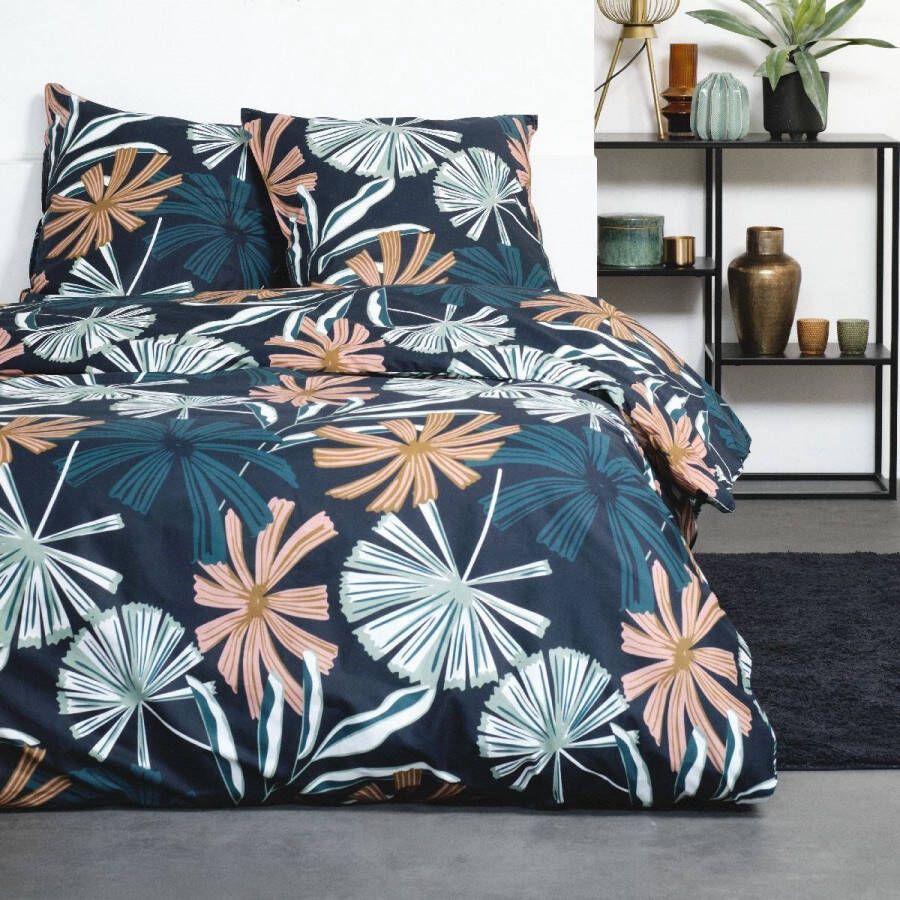 Today Beddengoed voor tweepersoonsbed met zonnige print SUNSHINE ELOI Blauw 240x220 cm