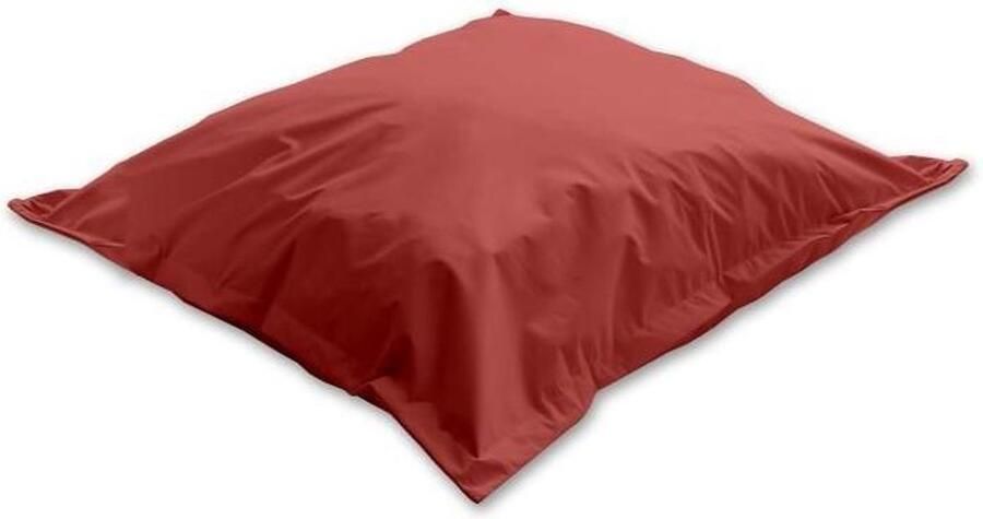 Today VANDAAG Poef XL 100% polyester BRIK 110x110cm Terracotta