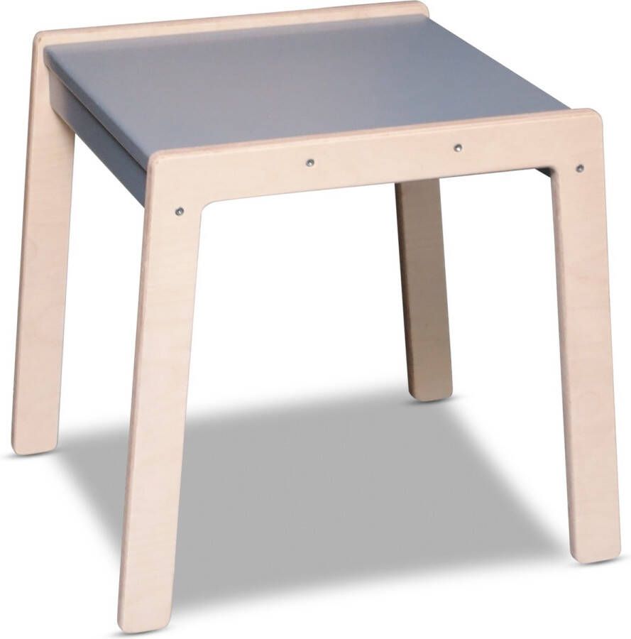 Toddie.nl Houten kindertafeltje 1-4 jaar Denim drift