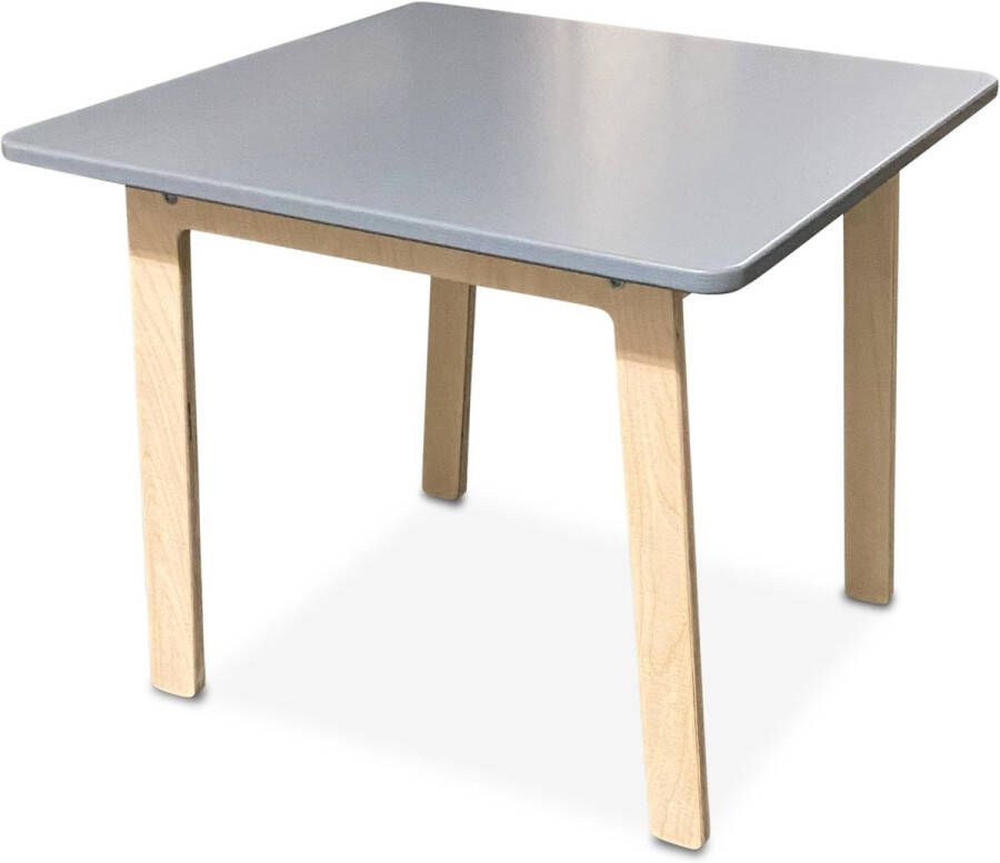 Toddie.nl Houten kindertafeltje 4-7 jaar Denim drift