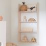 Toddie.nl Montessori boeken wandkast kinderkamer 4 planken blank - Thumbnail 2