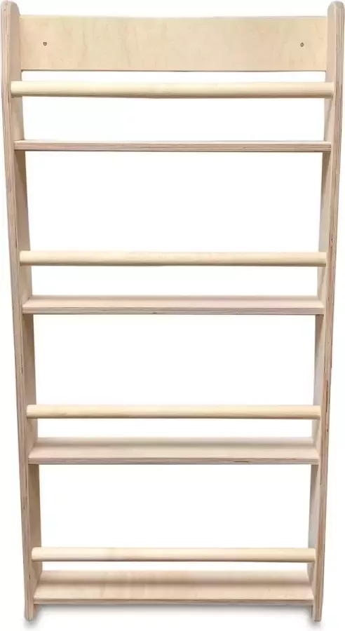 Toddie.nl Toddie Boekenrek-4 planken-wandkast-kinderboekenrek-kinderboekenkast