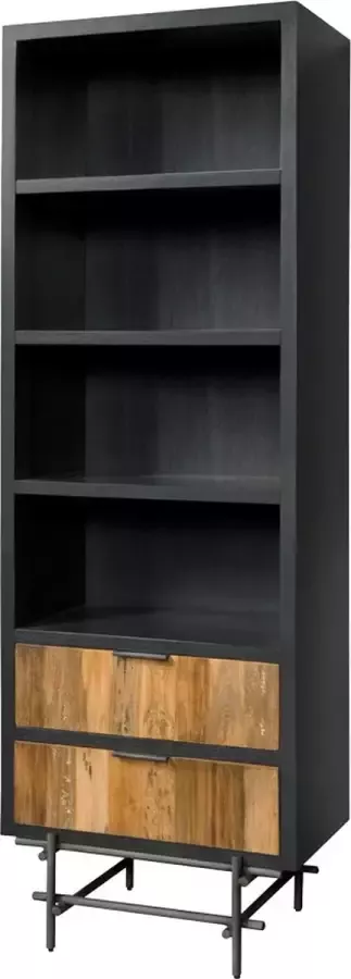 AnLi Style Tower living Pesaro Bookcase 2 drws (uitlopend)