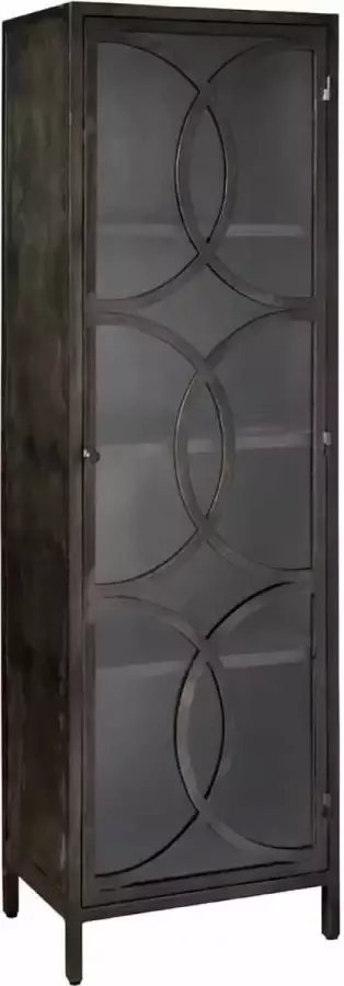 TOFF Stelvio metal cabinet 1 dr. 55 5x180x40