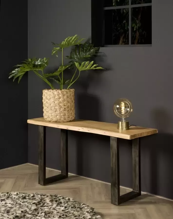 AnLi Style Tower living Urbania Tree-trunk console table 150x45x70 top 4 - Foto 2