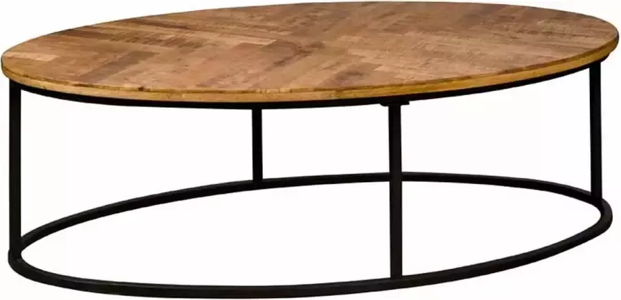 TOFF Viola oval coffeetable 135x75x40 natural