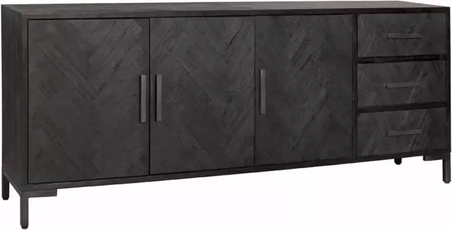 AnLi Style Tower living Ziano Sideboard 3 drs. 3 drws. 220x45x90