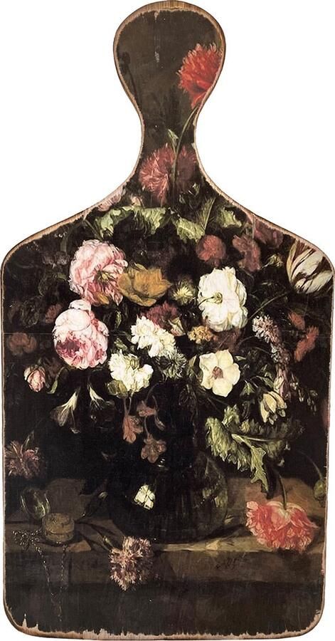 Tom Houten wandplank oude meesters met paperprint Bohemien