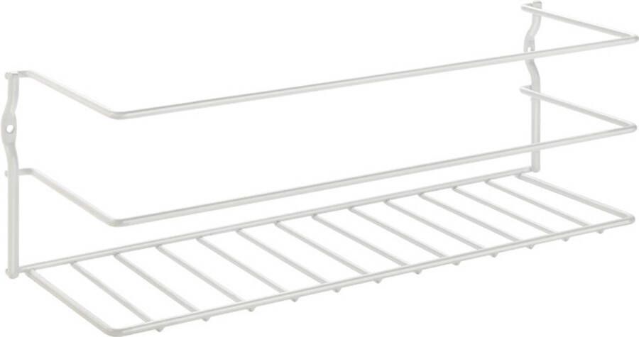 Tomado Metaltex Tomado Metaltex Deur- en wandrekje keuken 36471194 Ophangen zonder boren Wandmontage