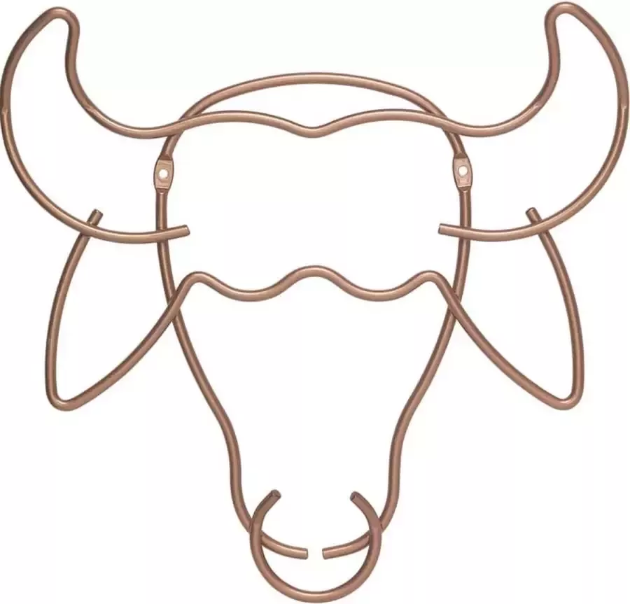 Tomado Metaltex Tomado Metaltex Kapstok Safari Buffalo Meerdere jassen Sterke kwaliteit Inclusief bevestigingsmateriaal