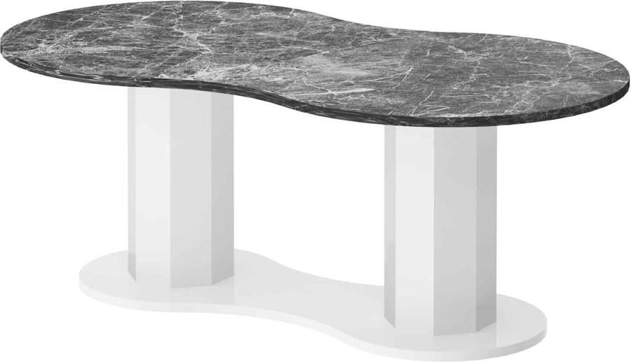 Tomasso Mussidan Salontafel Venatino Donker Hoogglans – Stijlvolle en Duurzame Salontafel voor Jouw Woonkamer