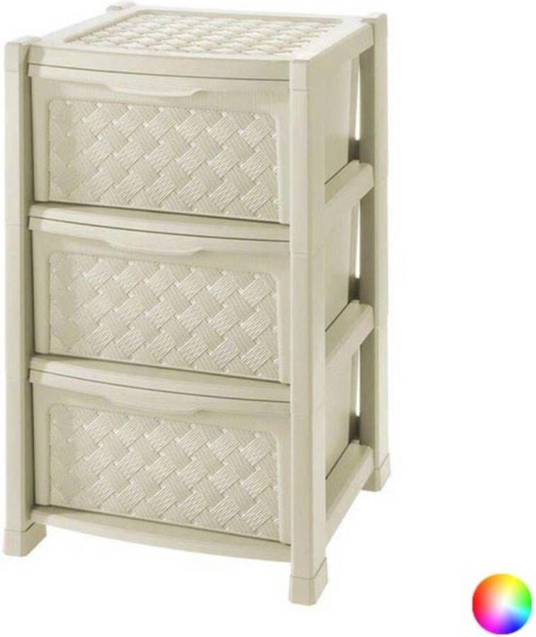 Tontarelli Ladenkast Plastic 3 Lades (38 5 x 39 x 63 5 cm) - Foto 2