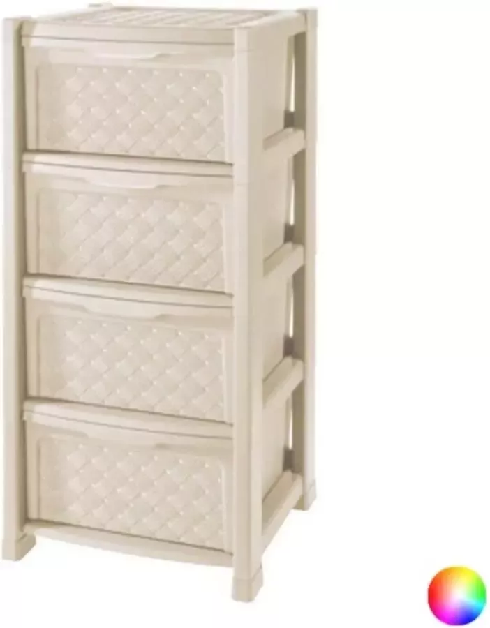 3627 Ladenkast Tontarelli Plastic 4 lades (38 5 x 39 x 82 5 cm) - Foto 2