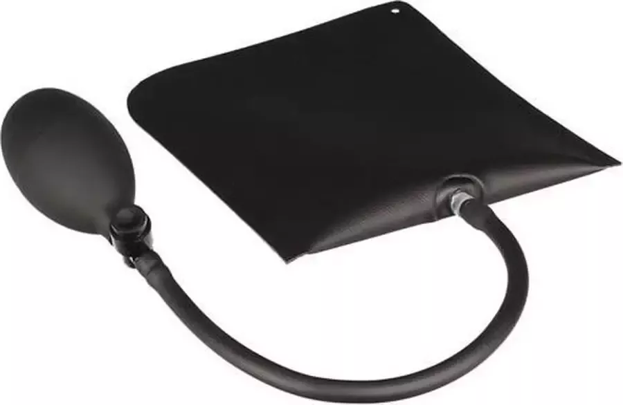 Toolland Montagekussen Met Pomp 150 Kg 17 Cm Pvc Zwart 2 Stuks