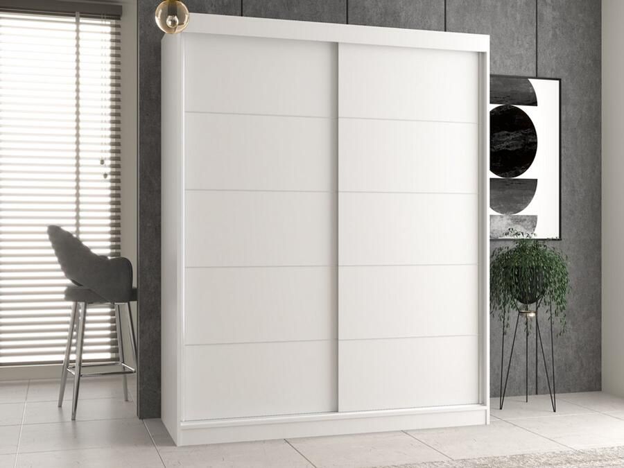 TOP E SHOP Iga 160 C WITTE kledingkast