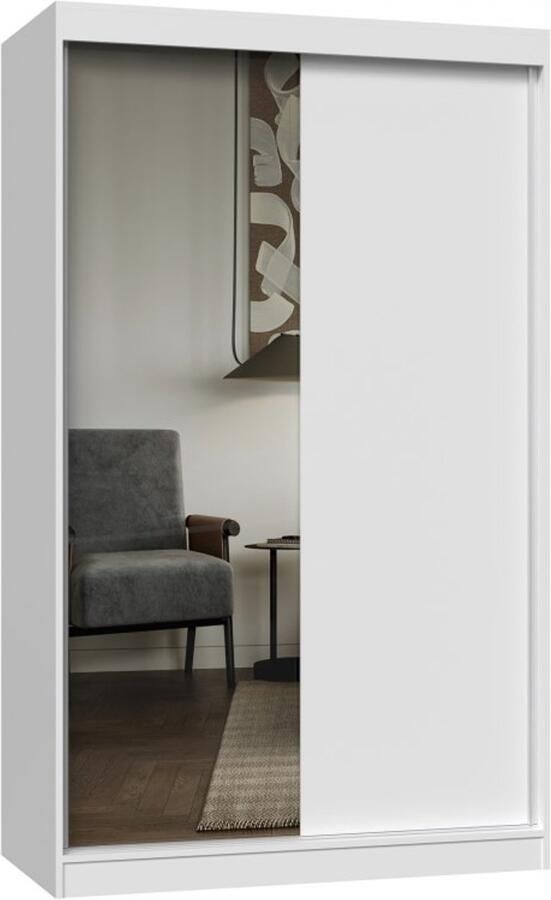 TOP E SHOP Kledingkast Iga 120 A B WIT