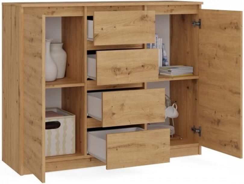 TOP E SHOP Malwa ladekast 2D4S 120 ARTISAN