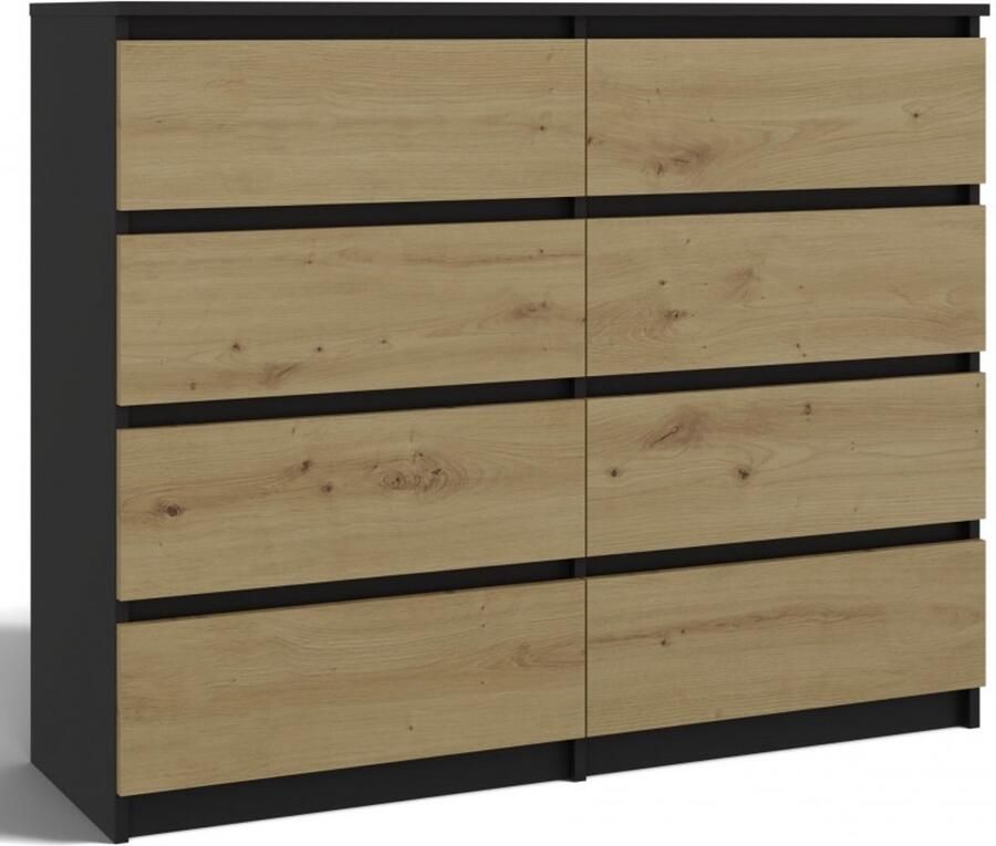 TOP E SHOP Malwa ladekast M8 140 ANTRACIET ARTISAN - Foto 2