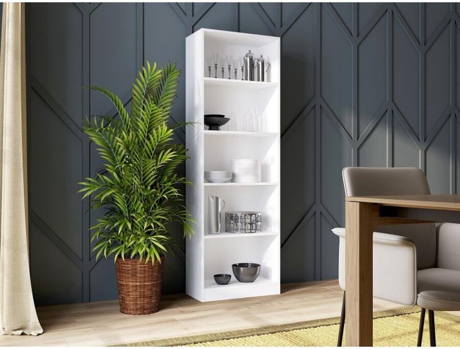 TOP E SHOP Onyx R60 Boekenkast WIT - Foto 2