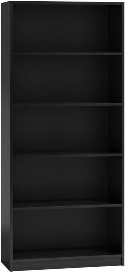 TOP E SHOP Onyx R80 Boekenkast ZWART