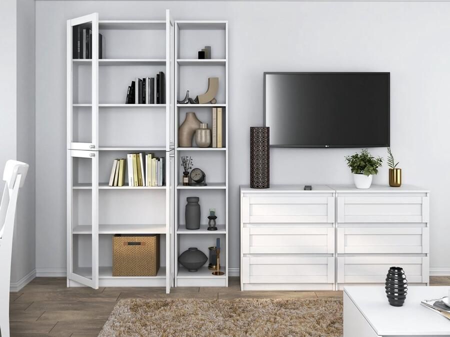 TOP E SHOP Vitrinekast PAFOS W40 WIT