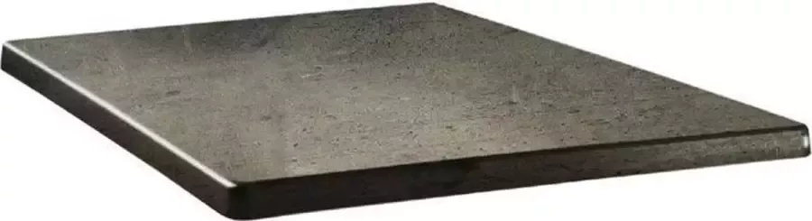 Topalit Classic Line Vierkant Tafelblad Beton 60cm DR948