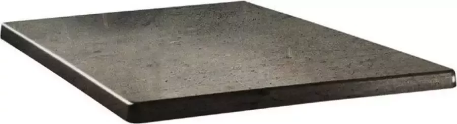 Topalit Classic Line Vierkant Tafelblad Beton 70cm DR947