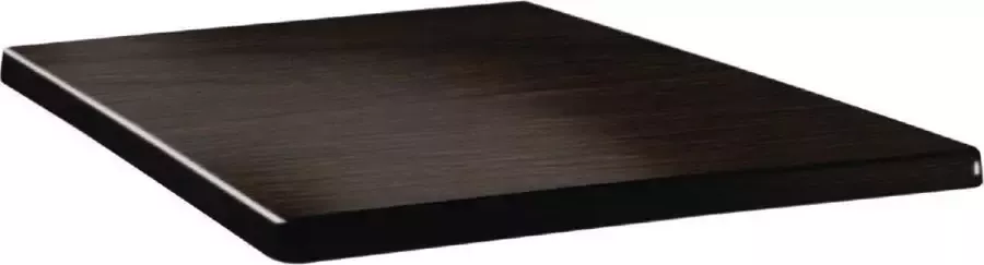 Topalit Classic Line vierkant tafelblad wengé 70cm