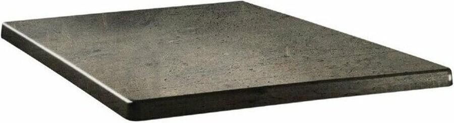Topalit Classic Line Vierkant Tafelblad Beton 80cm DR949