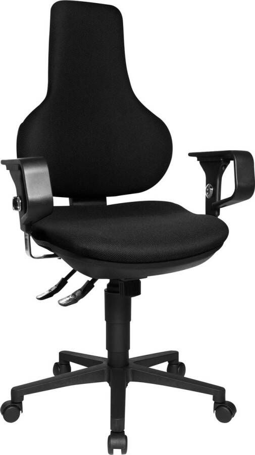 Topstar bureaustoel ERGO POINT synchroonmechanisme zonder armleuningen speciale ergonomisch gevormde wervelsteun