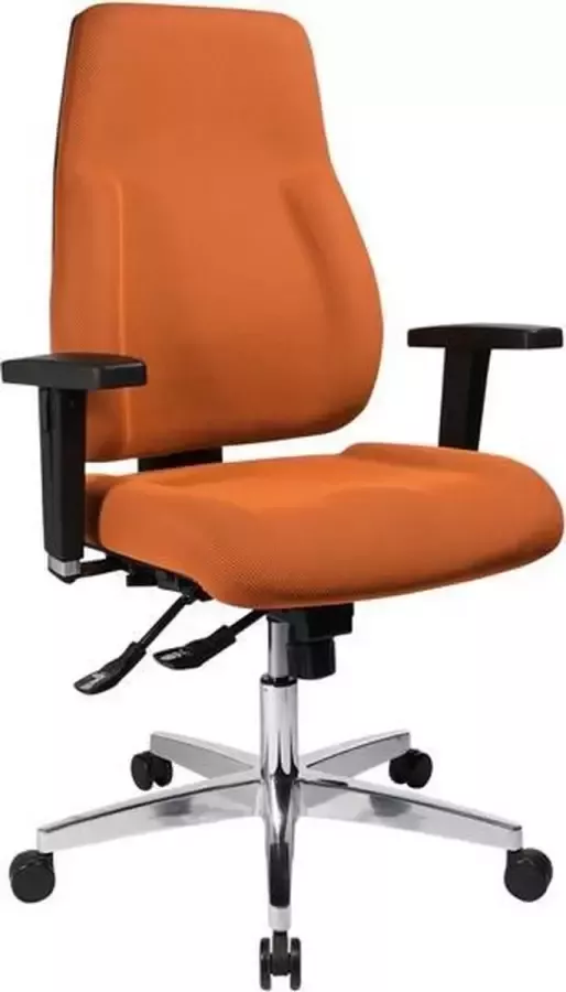 Topstar Professionele Ergonomische Thuiswerk Bureaustoel oranje