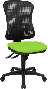 Topstar Bureaustoel Stof Groen Zwart Ergonomisch
