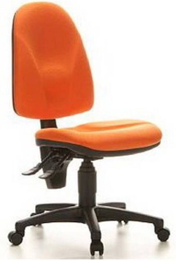 Topstar Bureaustoel Stof Oranje Ergonomisch