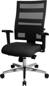 Topstar bureaustoel X Pander. Stoel met mesh rugleuning. Inclusief armleggers. Van Duitse makelij. Garantie 3 jaar op bewegende delen!!
