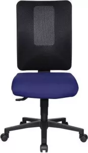Topstar HJH Work Basic Professionele bureaustoel Blauw Zwart Stof