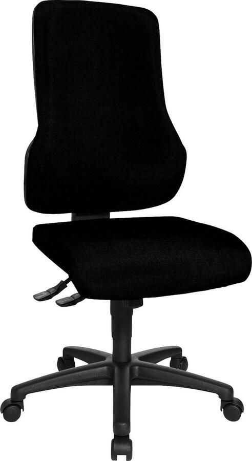 Topstar bureaustoel TOP POINT synchroonmechanisme zonder armleuningen hoge ergonomische rugleuning