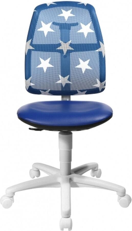 Topstar Bureaustoel Kinderen Stof Blauw Smaxx - Foto 2