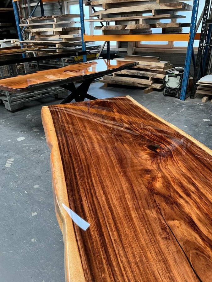 TopTafels Epoxy eettafel NIEUWE